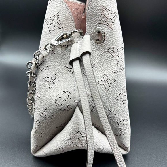 Louis Vuitton Bella Bucket Bag M57536 Brume Gray/Pink SOLD OUT like NEW - Picture 4 of 15